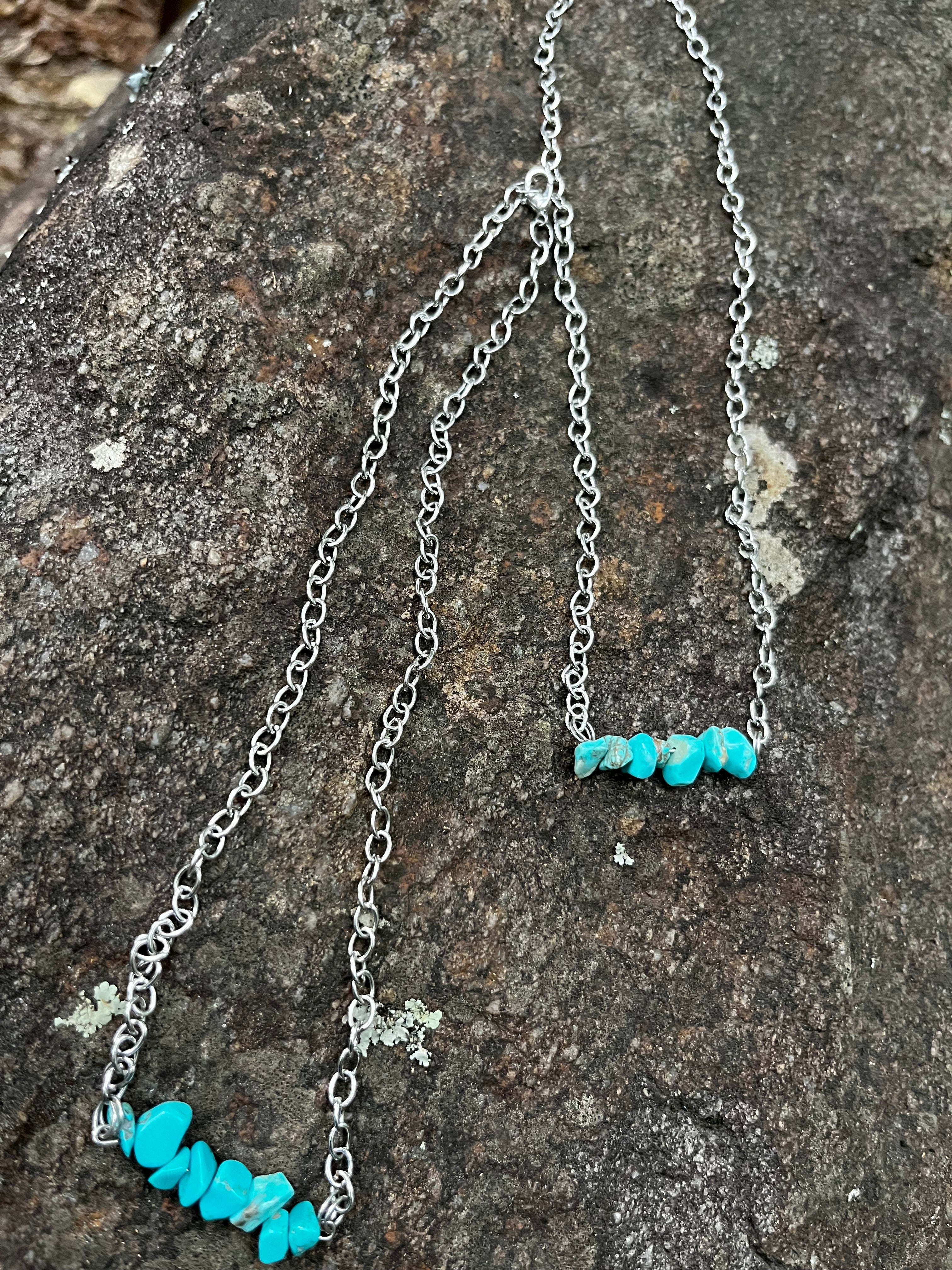 Turquoise Stone Necklace