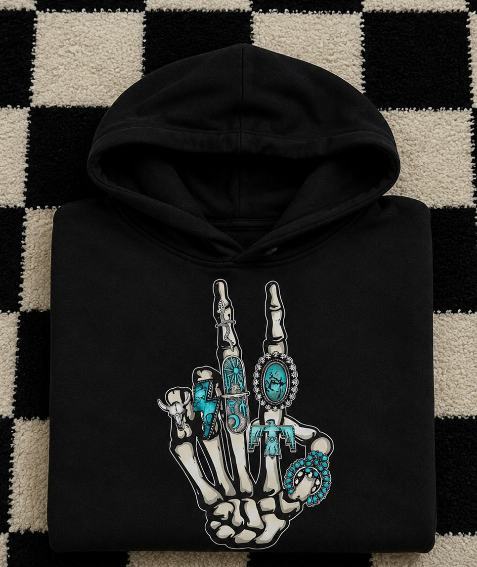 Turquoise Skeleton